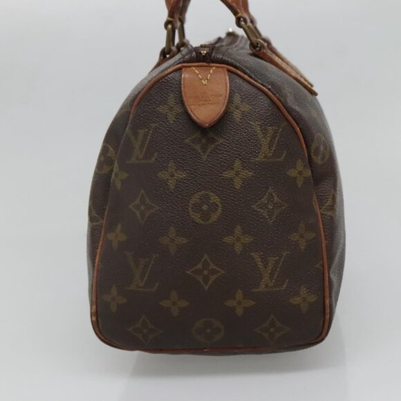 LOUIS VUITTON Monogram Speedy 25 Hand Bag LV Auth - Picture 4 of 16